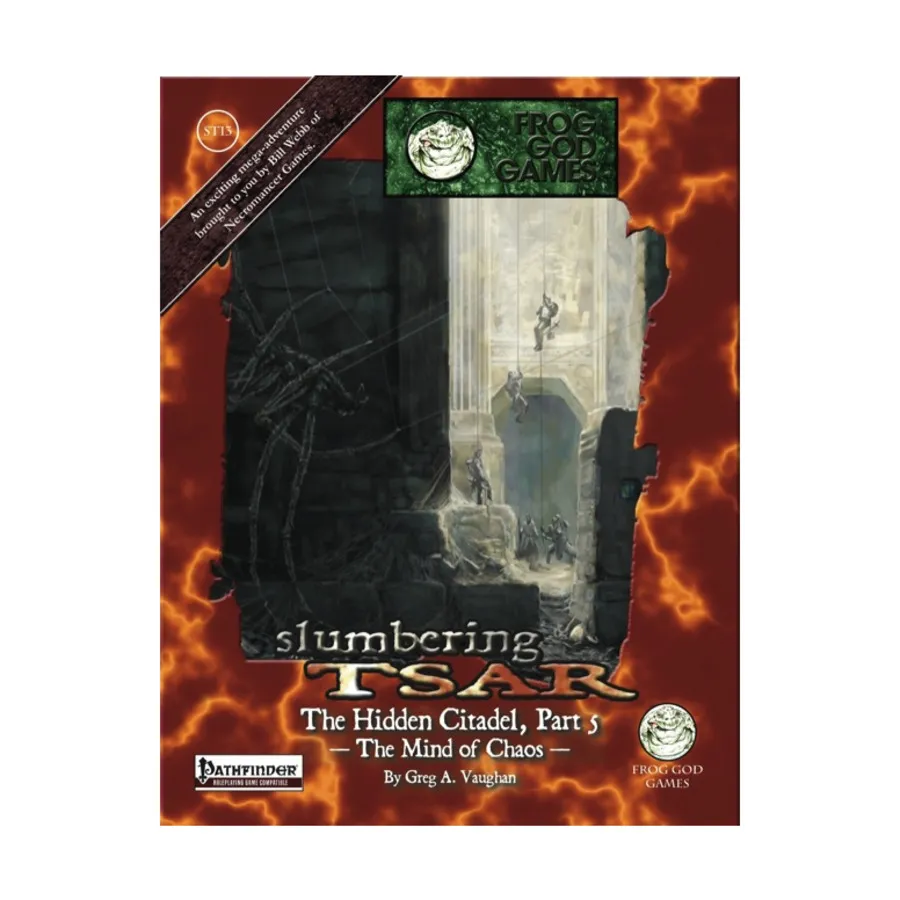 

Модуль Slumbering Tsar Saga #13 - The Hidden Citadel #5 Mind of Chaos, Pathfinder Adventures (Frog God Games)