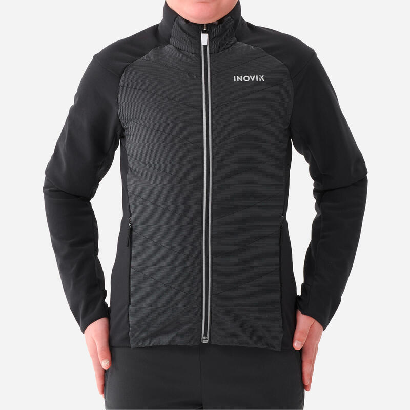 Детская лыжная куртка для беговых лыж - XC S 550 черная INOVIK, цвет schwarz