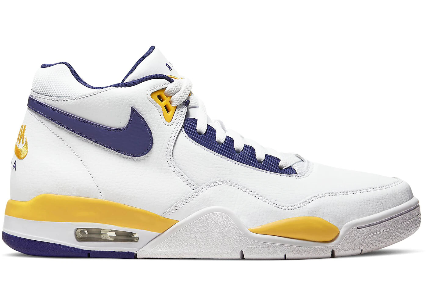 

Кроссовки Nike Air Flight Legacy Lakers, белый / синий / желтый