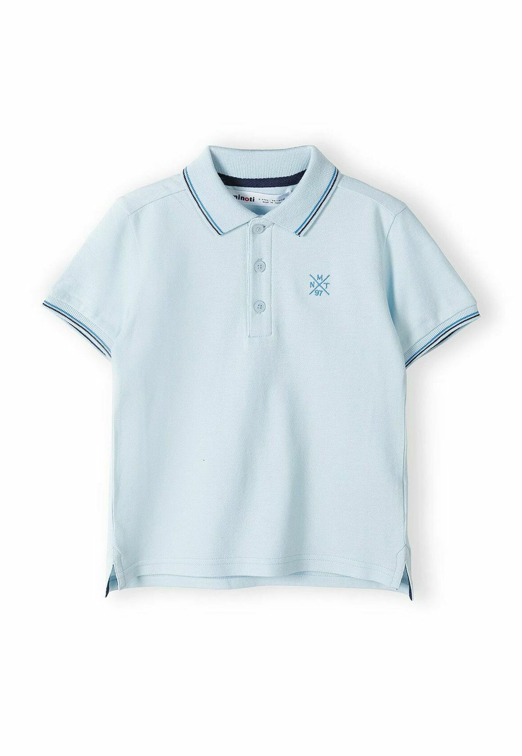 цена Рубашка-поло SHORT SLEEVE MINOTI, цвет light blue