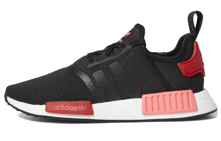 

NMD_R1 Кроссовки Lifestyle женские с низким верхом, черные/красные Adidas Originals