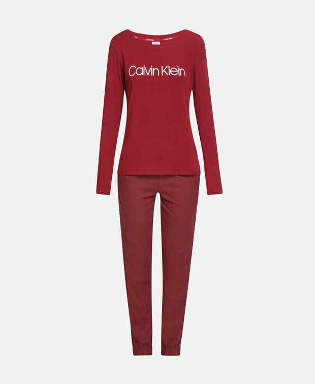

Пижама Calvin Klein, темно-красный