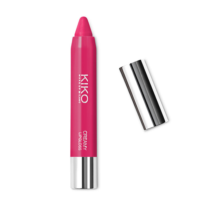 Блеск для губ 109 перламутровый фуксия Kiko Milano Creamy Lipgloss, 2,84 гр блеск с эффектом влажных губ kiko milano creamy lipgloss 2 84 гр