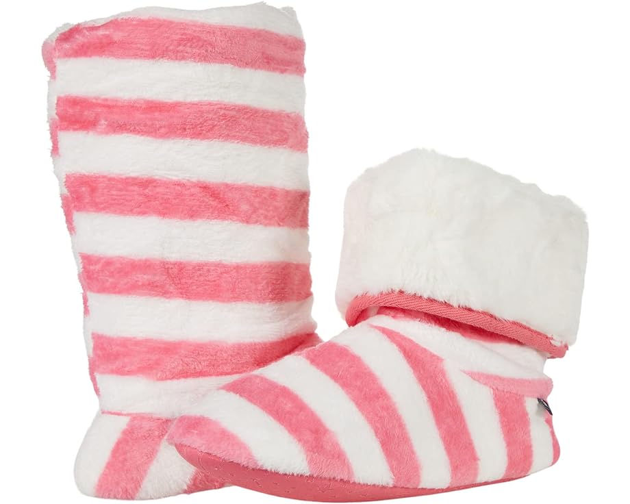 Домашняя обувь Joules Slouchy, цвет Cream Pink Stripe