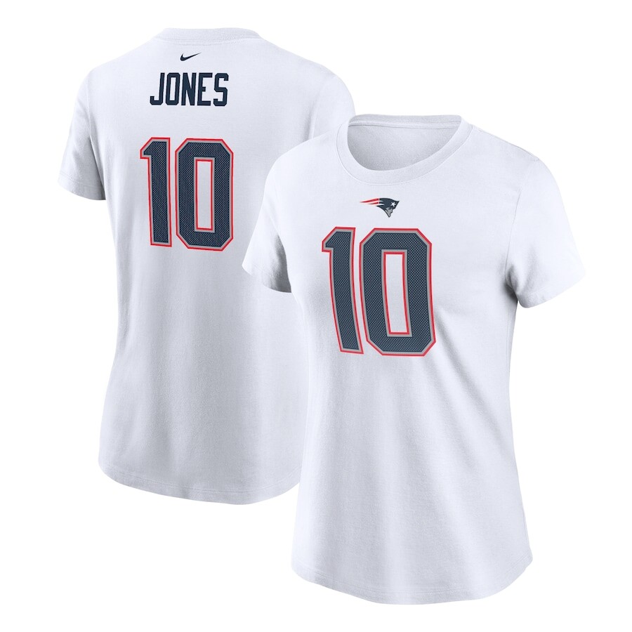 

Футболка с именем и номером Nike New England Patriots, белый