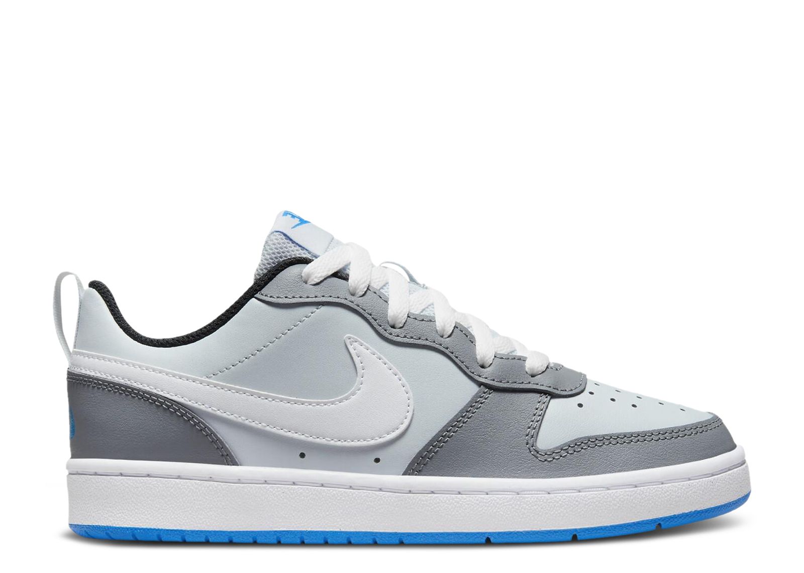 

Кроссовки Nike Court Borough Low 2 Se Gs 'Pure Platinum Photo Blue', серый