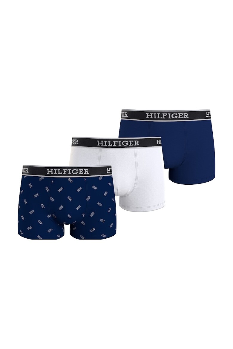 

Хлопковые боксеры - 3 пары Tommy Hilfiger, белый