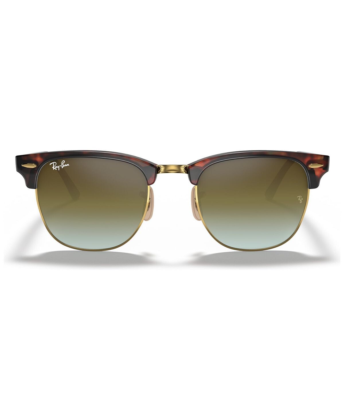 

Солнцезащитные очки, RB3016 CLUBMASTER FLAT LENSES GRADIENT Ray-Ban