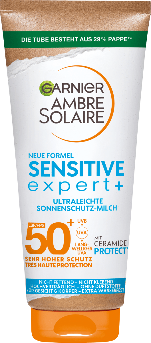 Sun Milk Sensitive Expert+ SPF 50+ 1750мл Garnier