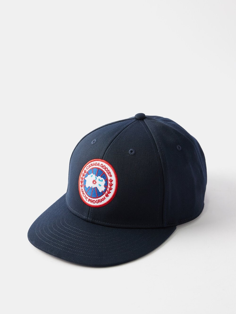 

Бейсболка из твила с вышитым логотипом Canada Goose, синий