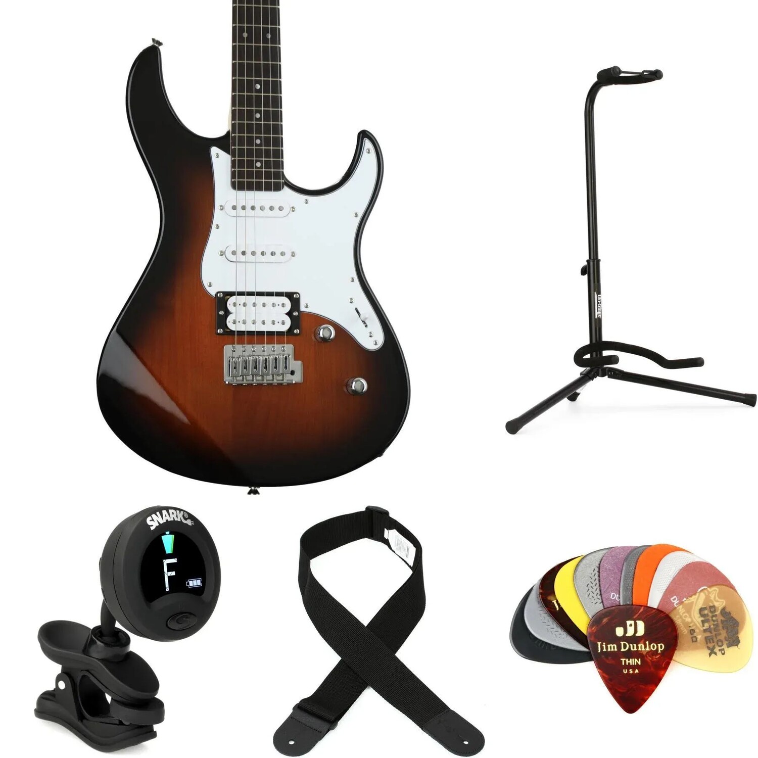 

Yamaha PAC112V Pacifica Essentials Bundle — старая скрипка Sunburst