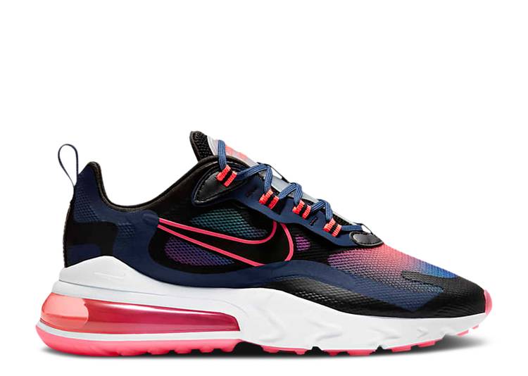 

Кроссовки Nike WMNS AIR MAX 270 REACT SE 'MIDNIGHT NAVY CRIMSON', нави, Синий