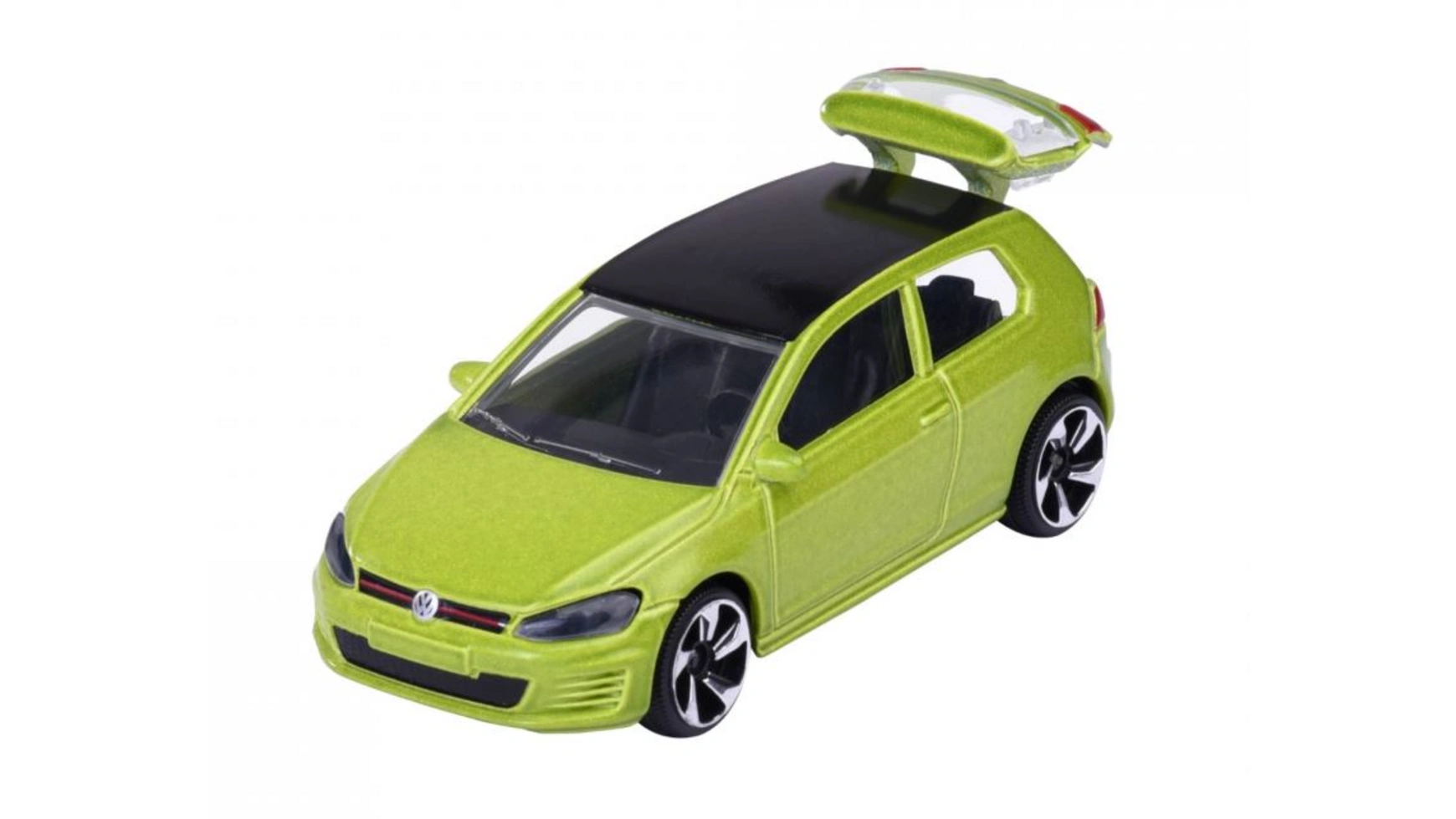 Majorette Автомобили премиум-класса VW Golf GTI, зеленый кружка подарикс гордый владелец volkswagen golf