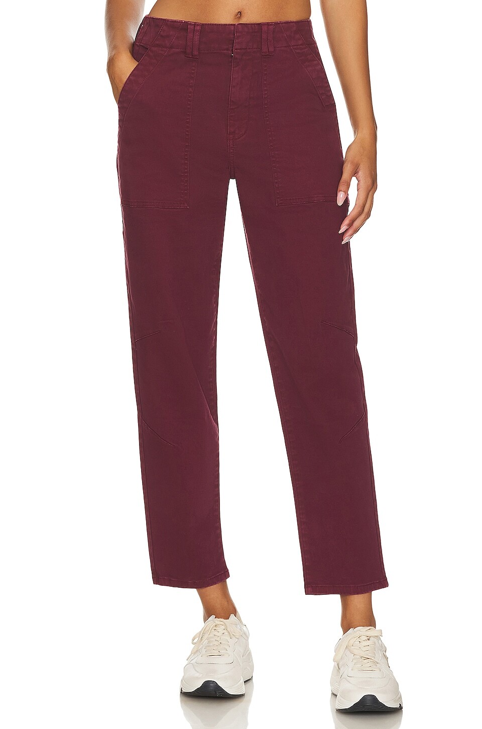 цена Брюки PISTOLA Pamela High Rise Straight Trouser, цвет Bordeaux