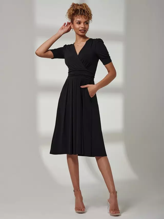 

Платье Jolie Moi Bianca Jersey Midi, черный