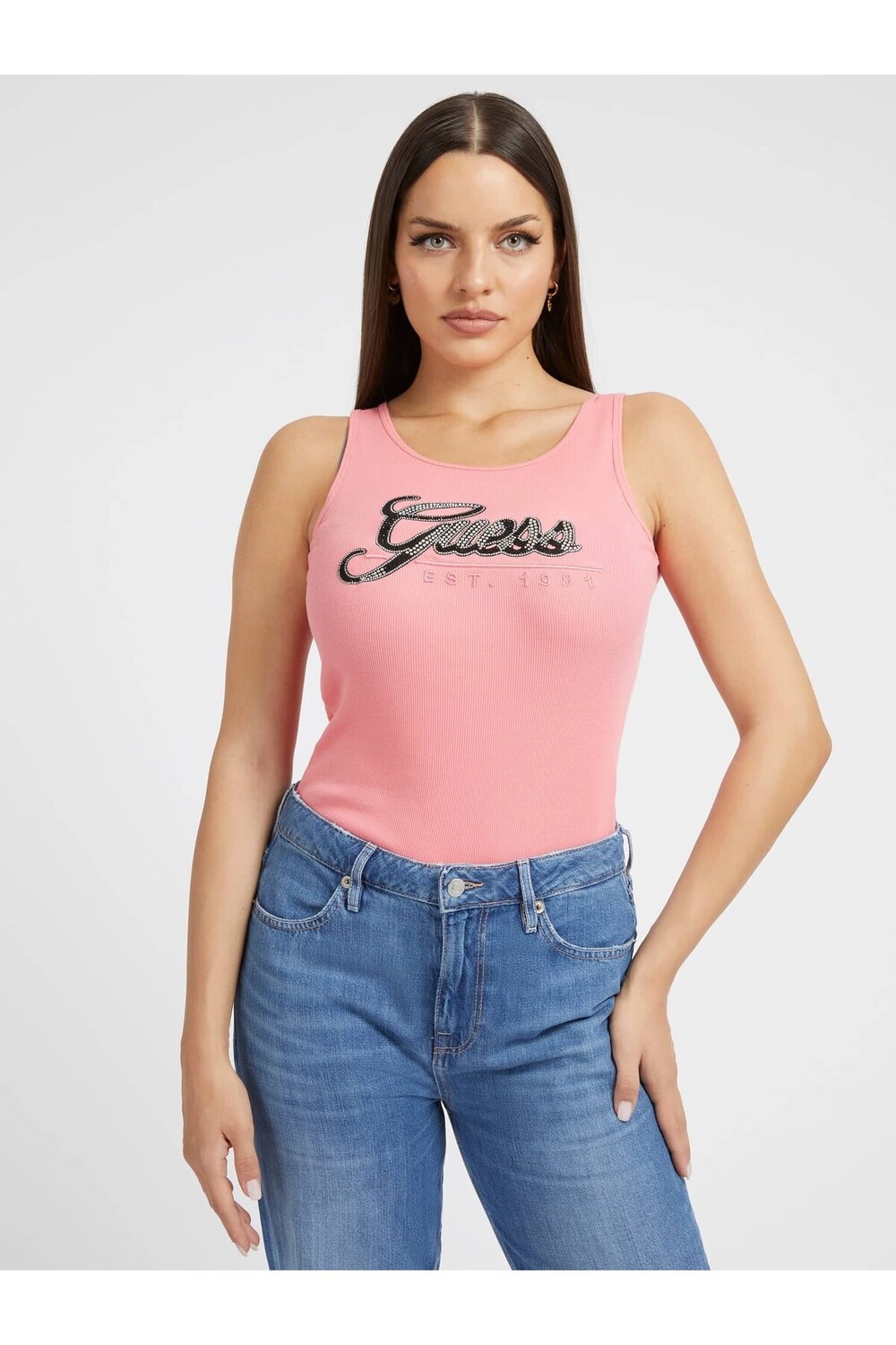 

Женская майка Guess, розовый