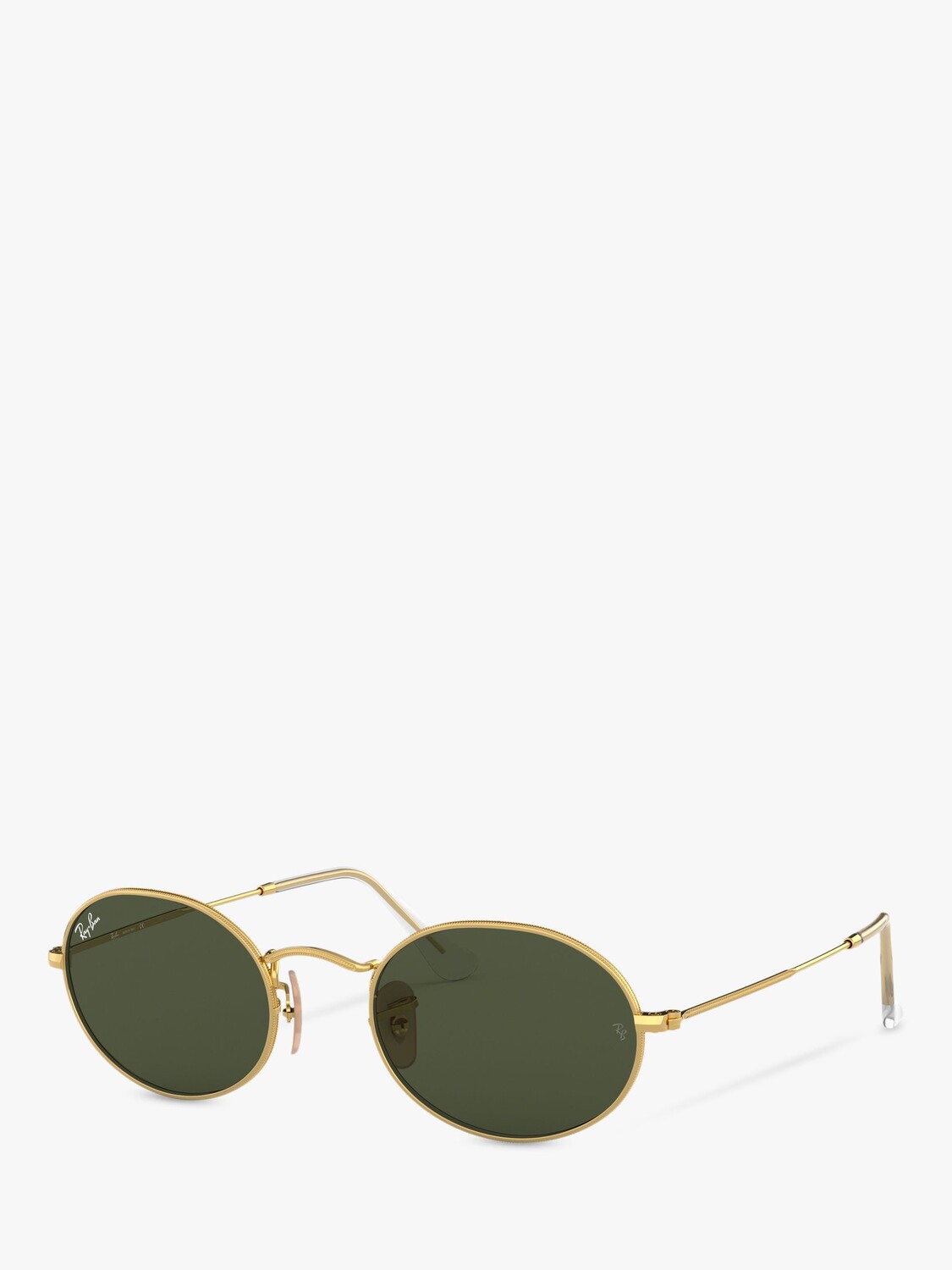 

Женские овальные солнцезащитные очки с плоскими линзами Ray-Ban RB3547, золотисто-зеленые