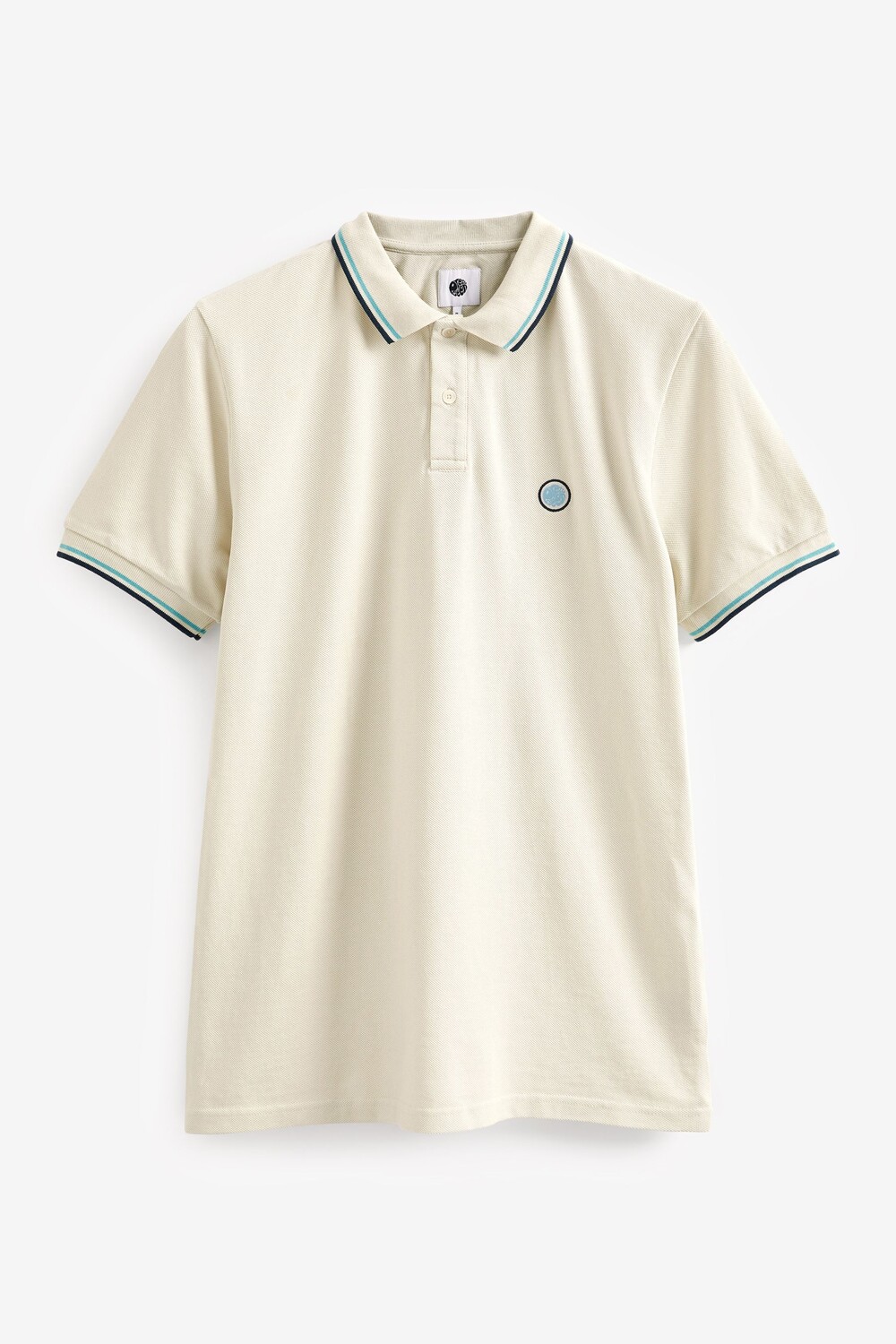 

Зеленая мужская футболка с контрастной отделкой от Pretty Barton Pretty Green, серый, Зеленый