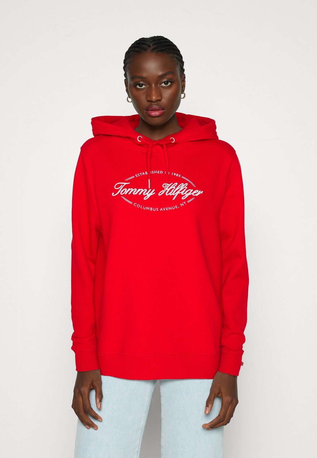 

Толстовка SCRIPT HOODIE Tommy Hilfiger, цвет fierce red