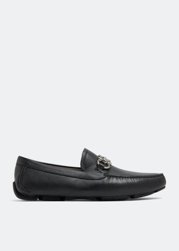 

Лоферы Ferragamo Gancini Driving, черный