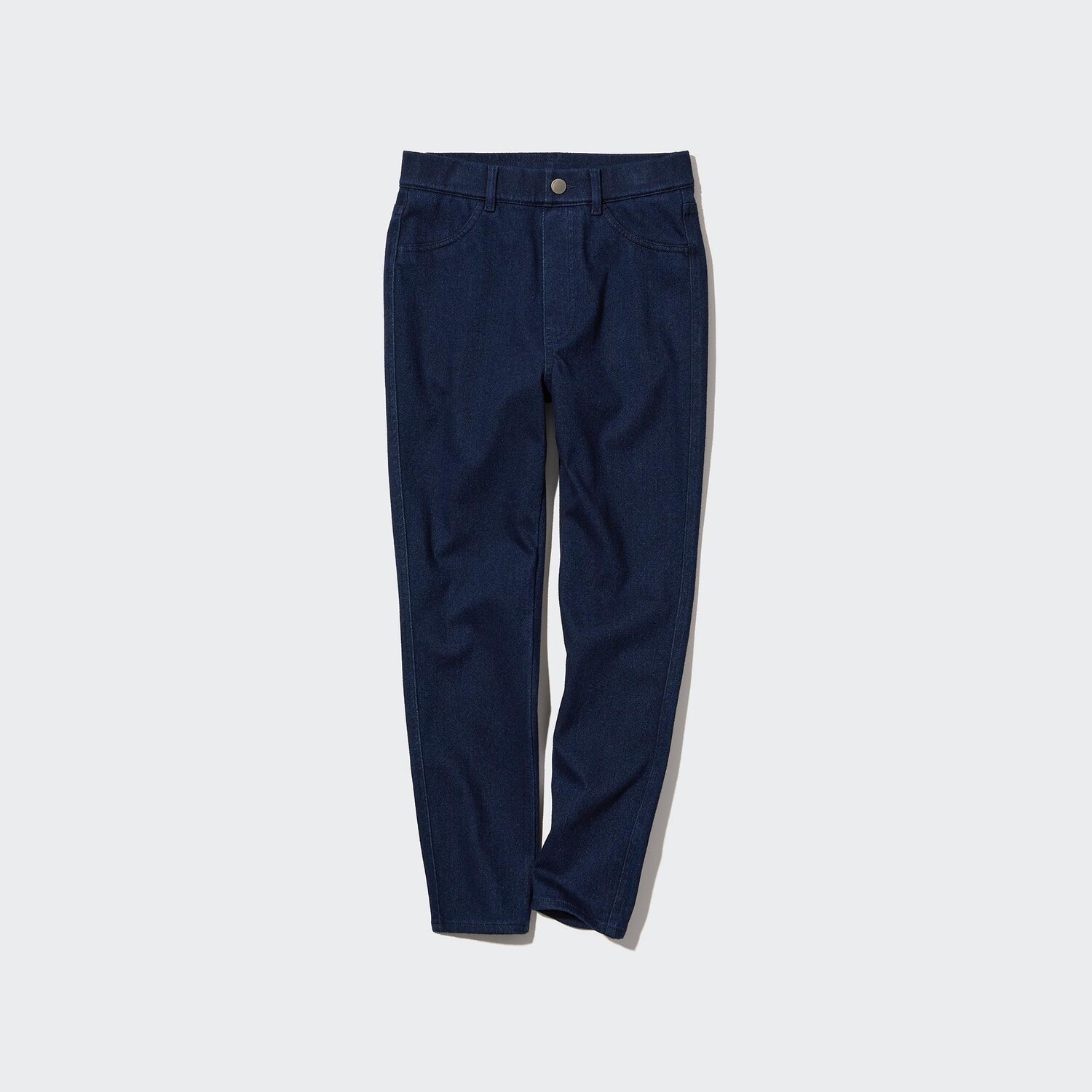 

Ультраэластичные брюки с джинсовым эффектом UNIQLO, синий