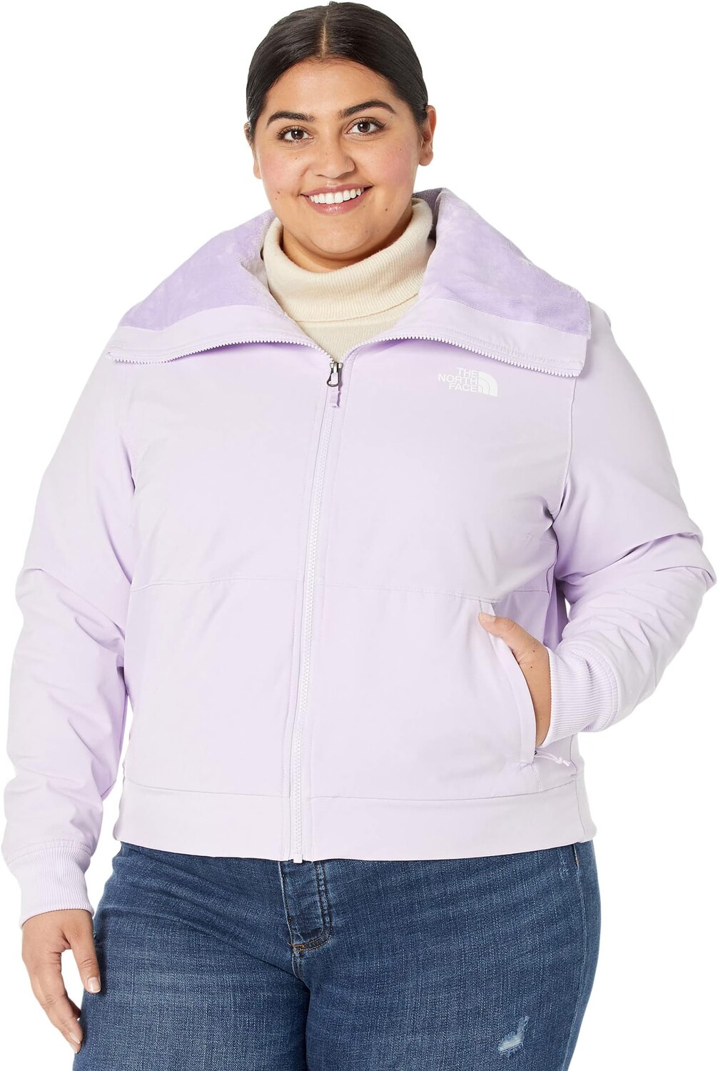 

Куртка Plus Size Shelbe Raschel Bomber The North Face, цвет Lavender Fog