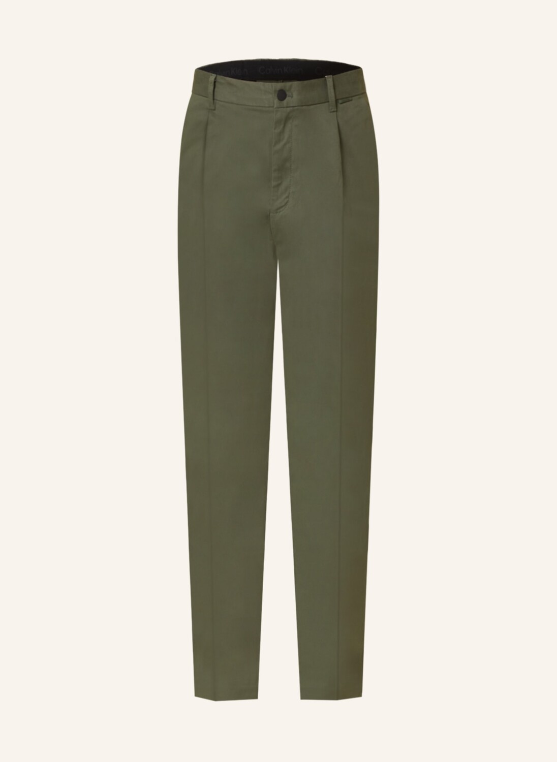 

Брюки Calvin Klein Tapered Fit, темно-зеленый