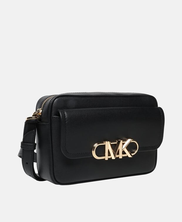 

Кожаная сумка-мессенджер Michael Michael Kors, черный