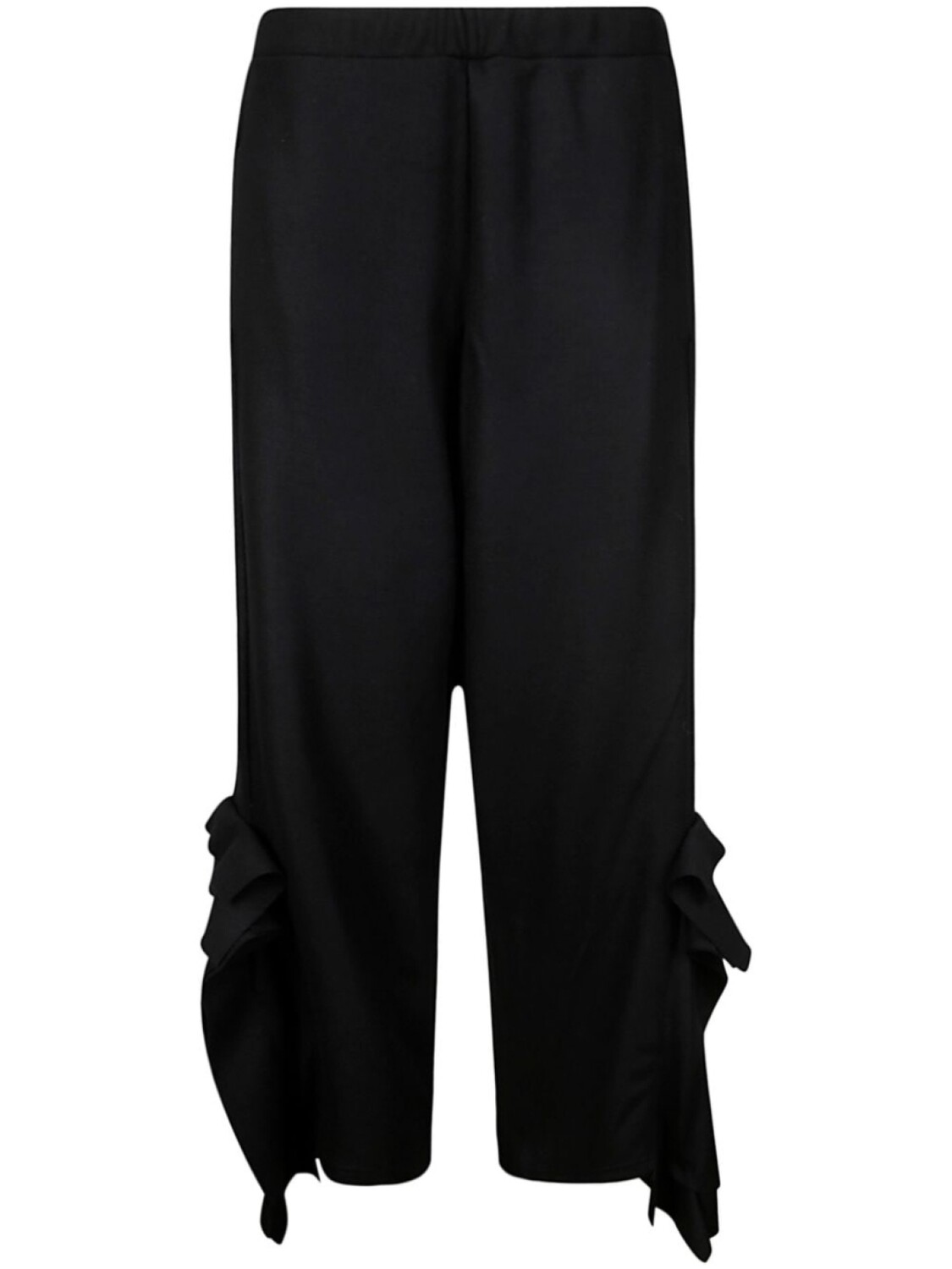 

Брюки с квадратной отделкой Yohji Yamamoto, черный