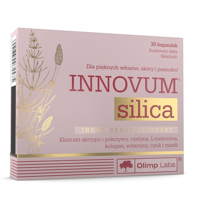 Olimp Innovum Silica подготовка волос, кожи и ногтей, 30 шт. глиатилин капсулы 400 мг 14 шт