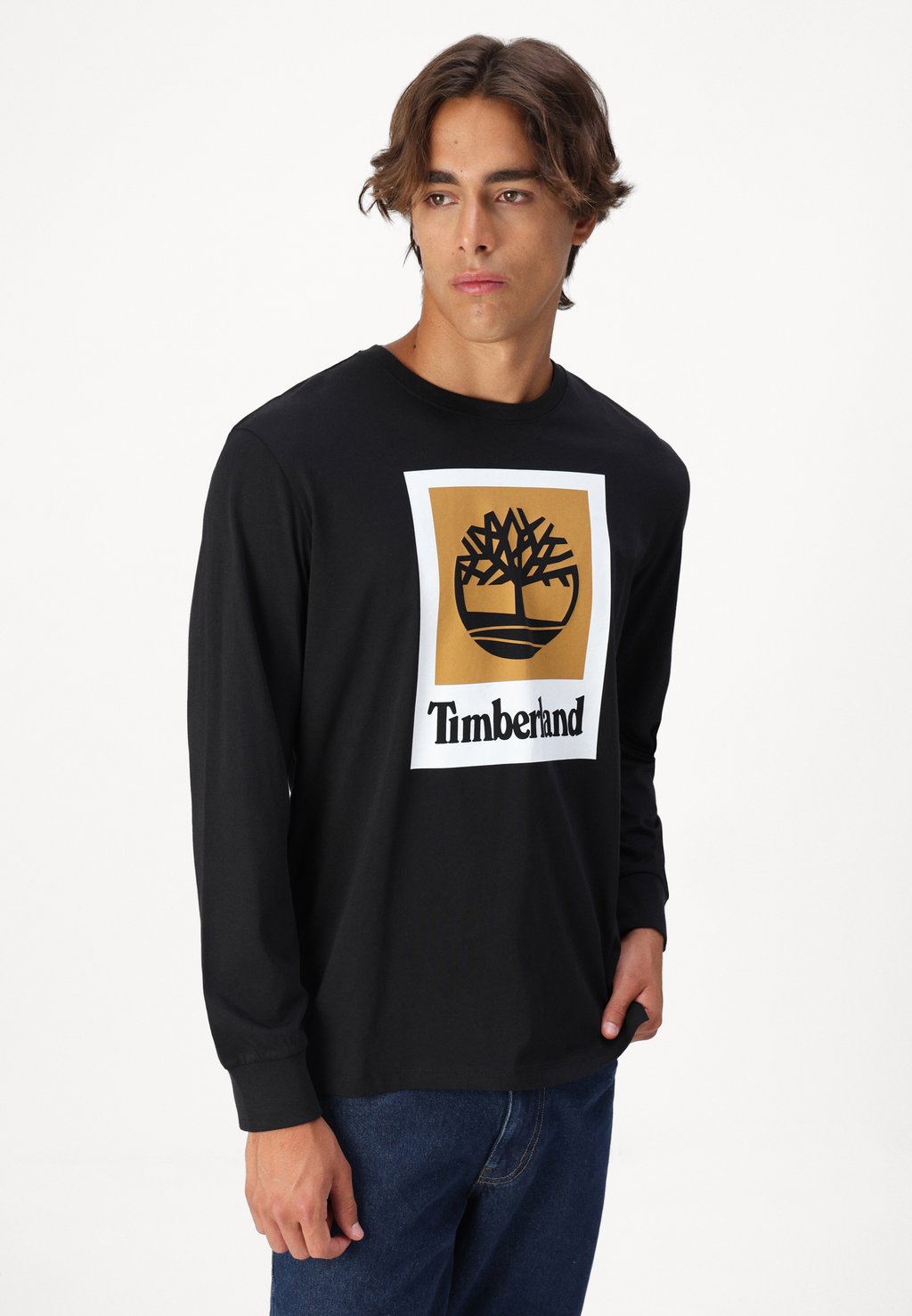 

Топ с длинными рукавами COLORED LONG SLEEVE TEE Timberland, черный