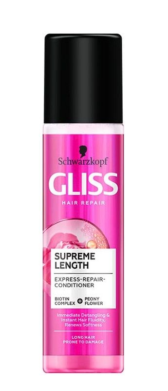 Gliss Supreme Lenght Кондиционер для волос, 200 ml луковица пиона молочноцветкового поиск ред грейс 1 шт