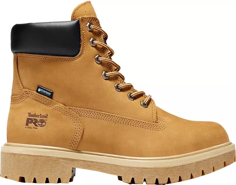 

Мужские рабочие ботинки Timberland PRO с прямым прикреплением, 200 г, водонепроницаемые со стальным носком