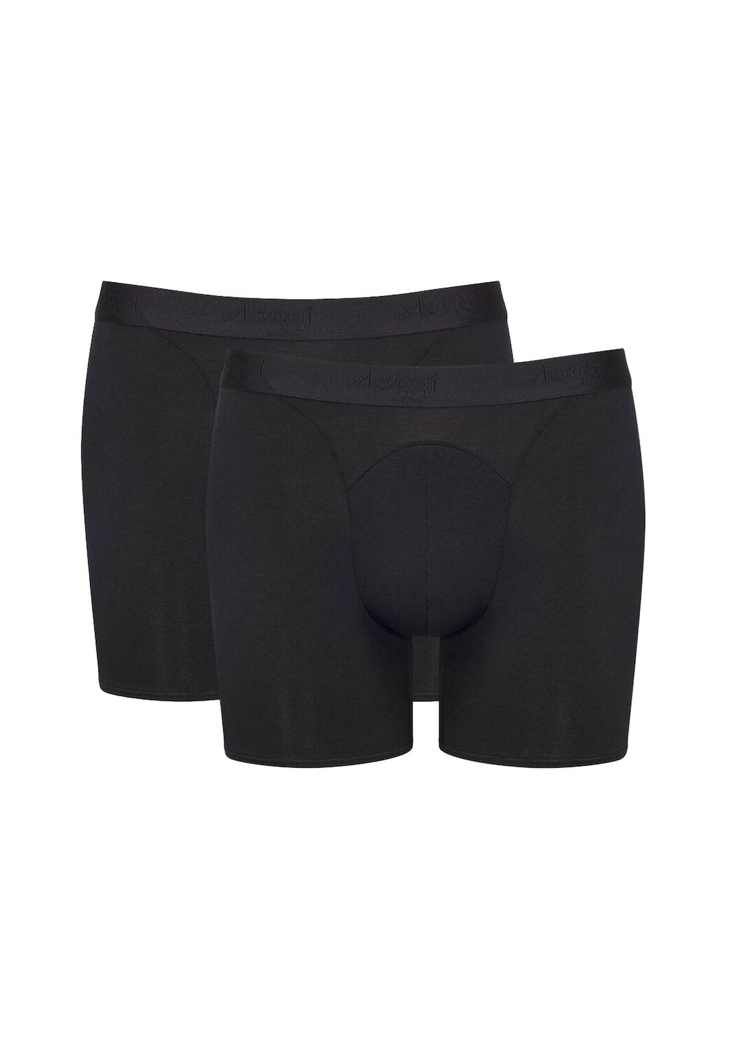 

Мужские боксеры, 2 шт. - Ever Soft Short, модал, однотонные sloggi, цвет Schwarz Large