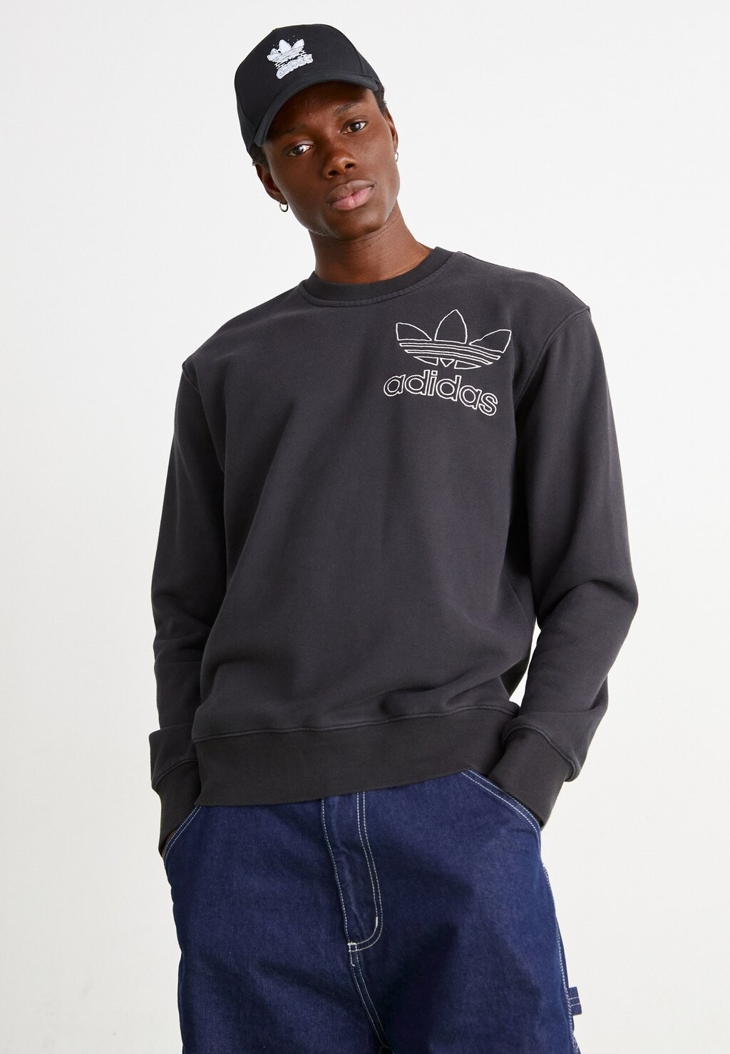 

Толстовка adidas Originals CREW, черный