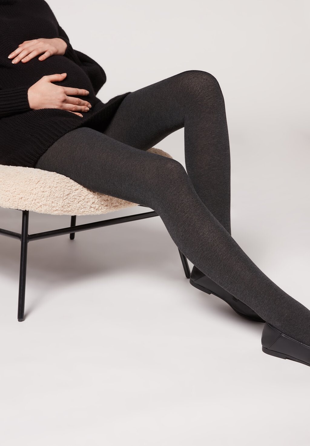 

Колготки MATERNITY Calzedonia, темно-серый