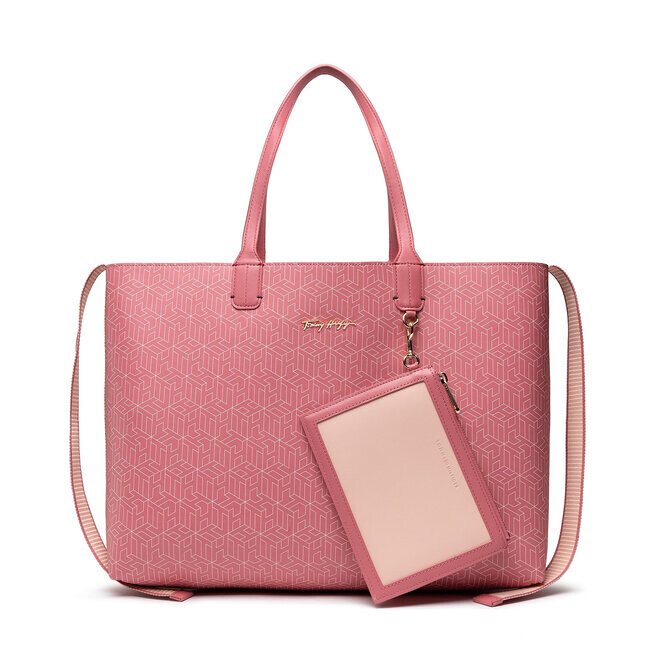 

Сумка-шоппер Tommy Hilfiger IconicTommy Tote, розовый