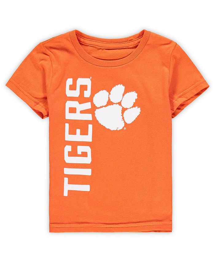 

Оранжевая футболка унисекс для малышей Clemson Tigers Big and Bold Outerstuff, оранжевый