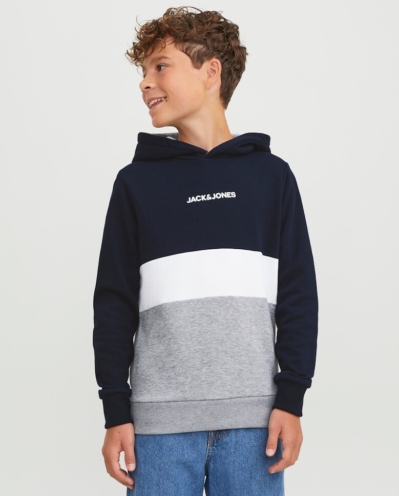 

Толстовка с капюшоном для мальчика Jack & Jones, темно-синий