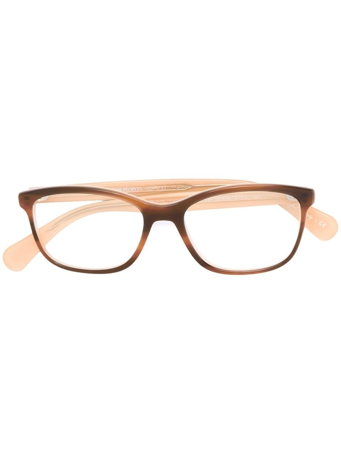 

Oliver Peoples очки 'Follies', коричневый