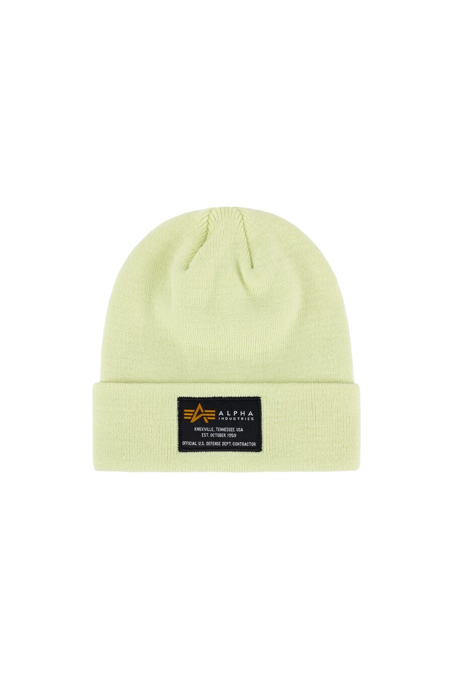 

Шапка ALPHA INDUSTRIES Beanie, цвет Lime