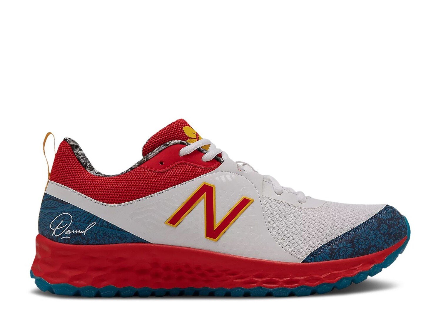 

Кроссовки New Balance David Sunflower Seeds X Fresh Foam 3000V5 Tf 'White Red', белый