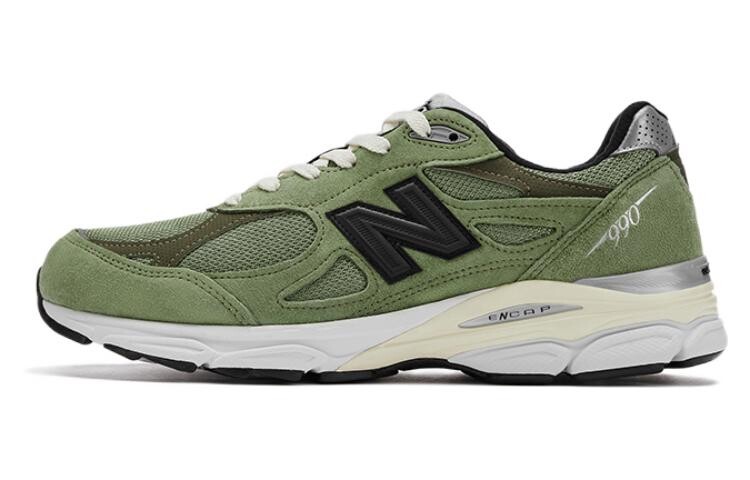 

JJJJound x New Balance 990 v3 Низкие кроссовки Зеленые