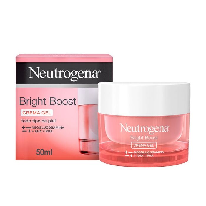 Крем для лица Bright Boost Crema Hidratante Facial de Dia con Neuglocosa Neutrogena, 50 ml цена и фото