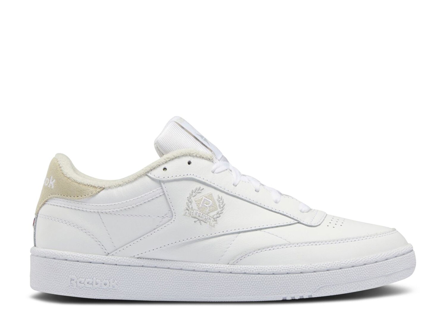 

Кроссовки Reebok Club C 85 'Og Crest - White Alabaster', белый