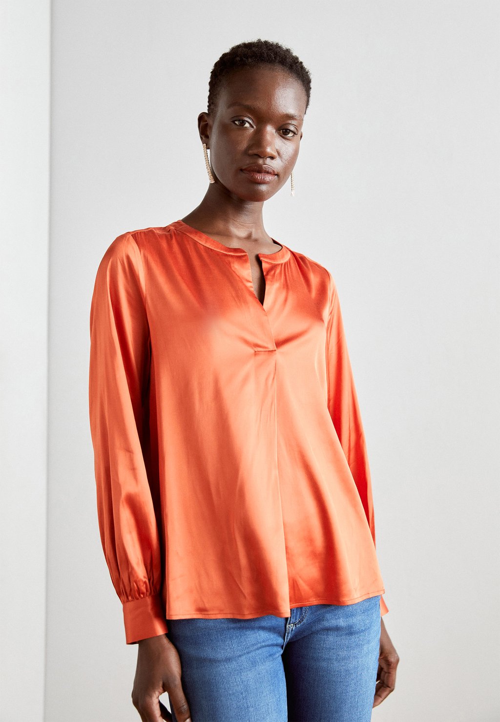 

Блузка Mos Mosh ENFA BLOUSE, цвет burnt ochre