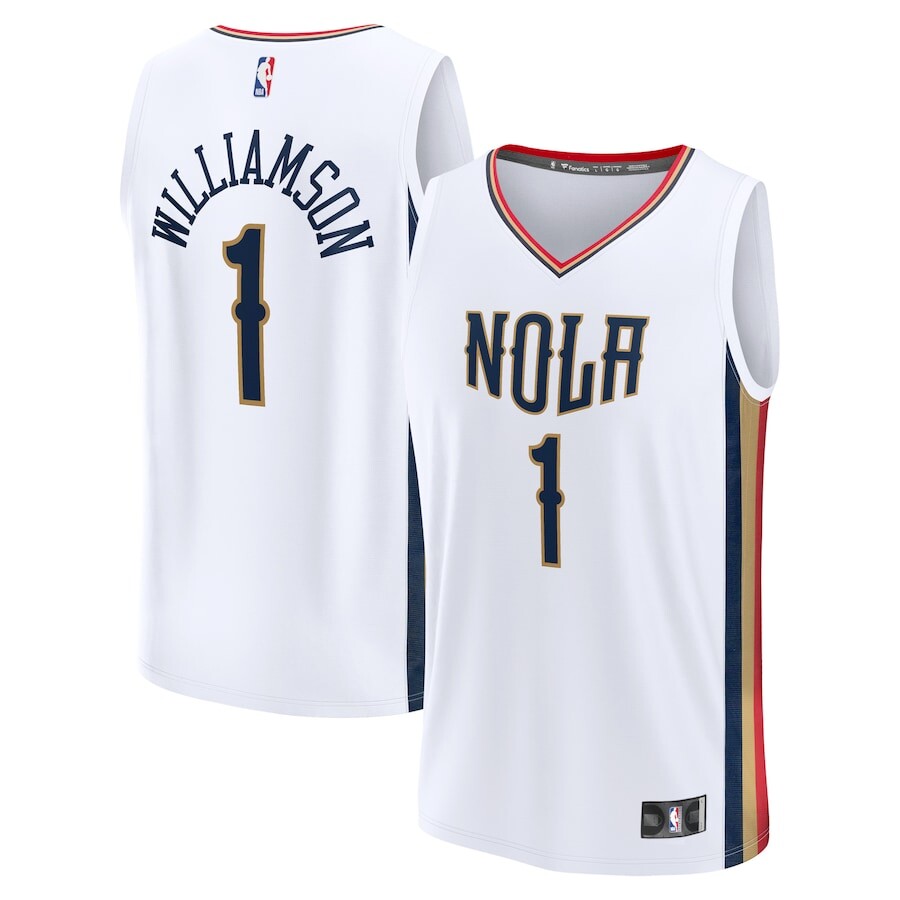 

Джерси Fanatics Branded New Orleans Pelicans, белый