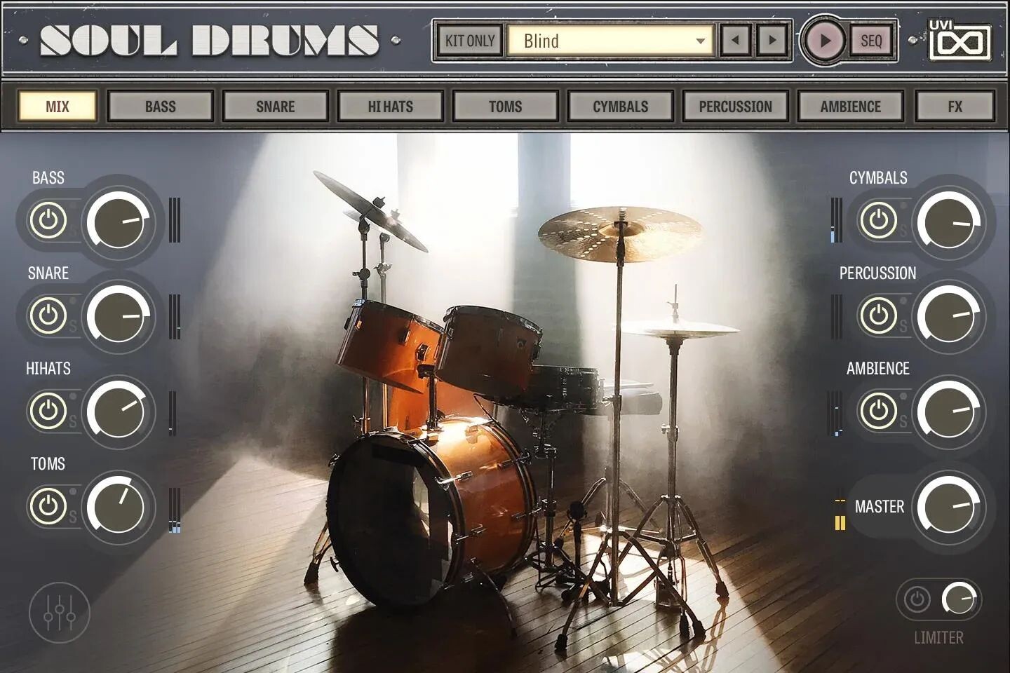 

Программный инструмент UVI Soul Drums
