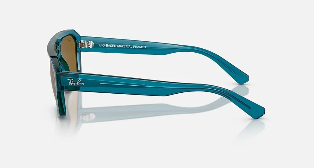 

Солнцезащитные очки Ray-Ban CORRIGAN BIO-BASED, темно-коричневый