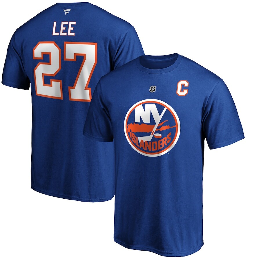 

Футболка с именем и номером Fanatics Branded New York Islanders, роял